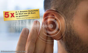 Jetzt teilnehmen und einen von 5 Amazon-Gutscheinen gewinnen