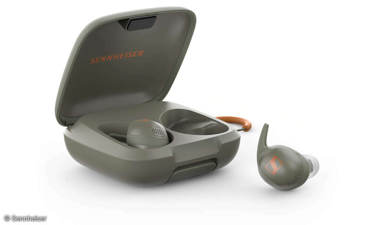 Sennheiser Momentum Sport Olive In-Ear Kopfhörer Earbuds
