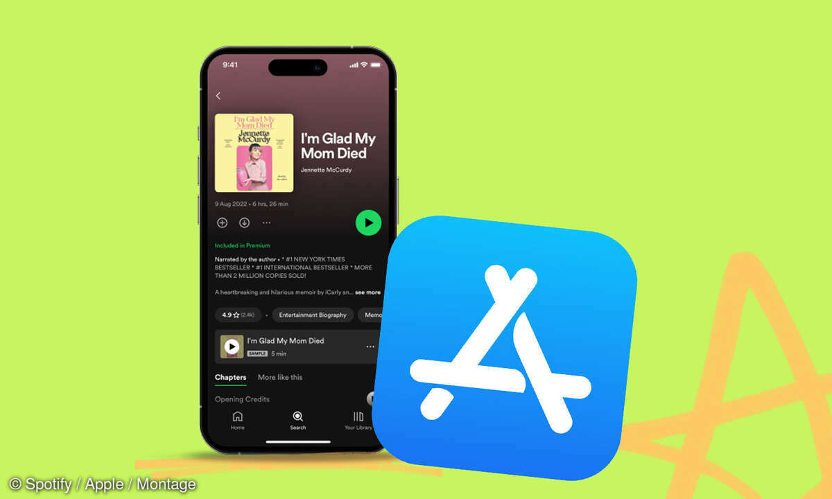Spotify im Apple App Store