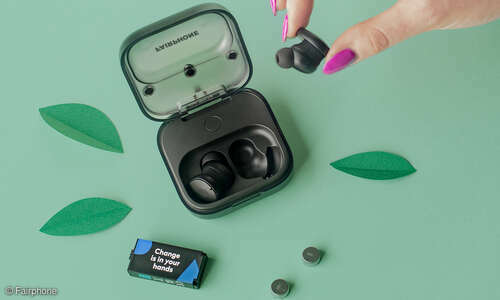 Fairphone Fairbuds: In-Ear Kopfhörer mit Wechselakkus vorgestellt