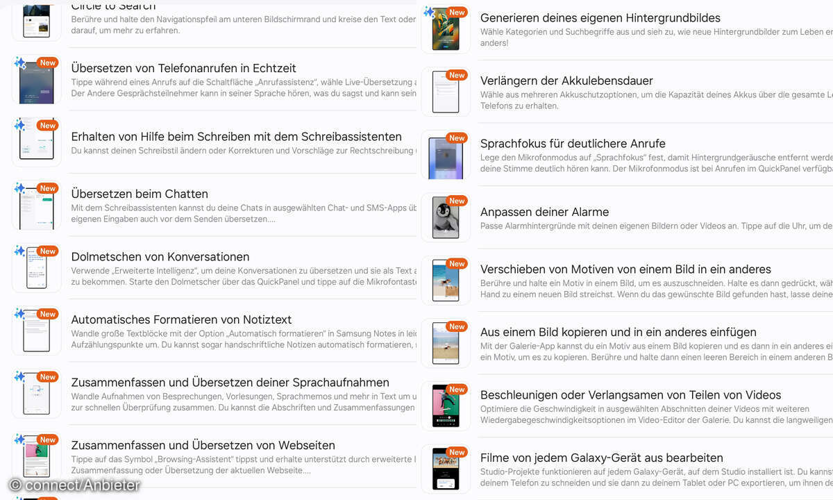 One UI 6.1 für Galaxy S23 neue Funktionen