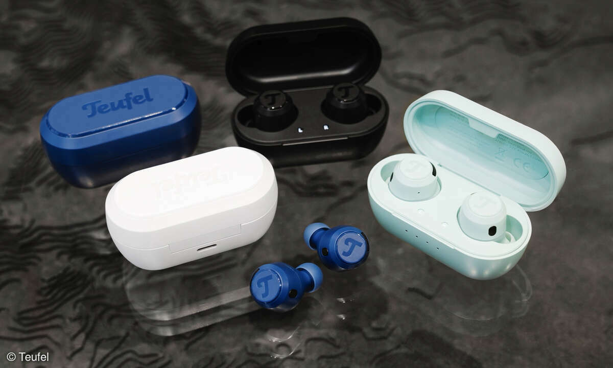 Den neuen Teufel Real Blue TWS der 3. Generation gibt es in vier Farben.