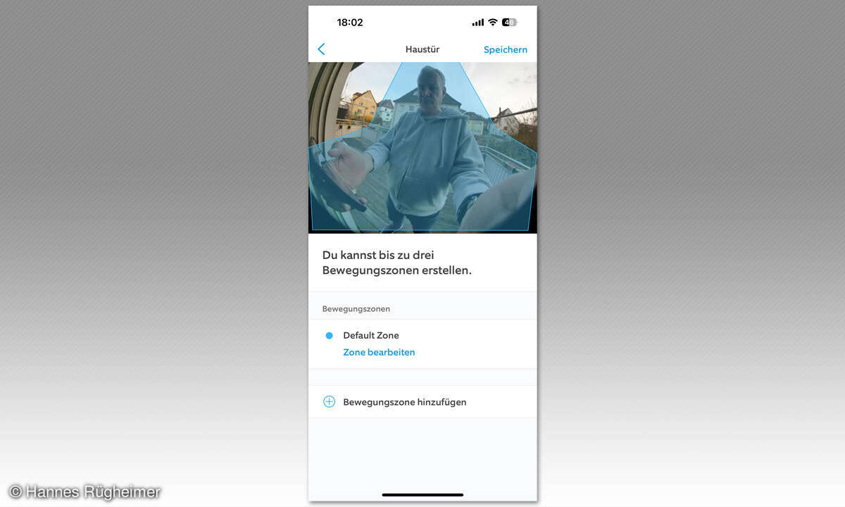 Ring Battery Video Doorbell Plus im Test: App Screenshot