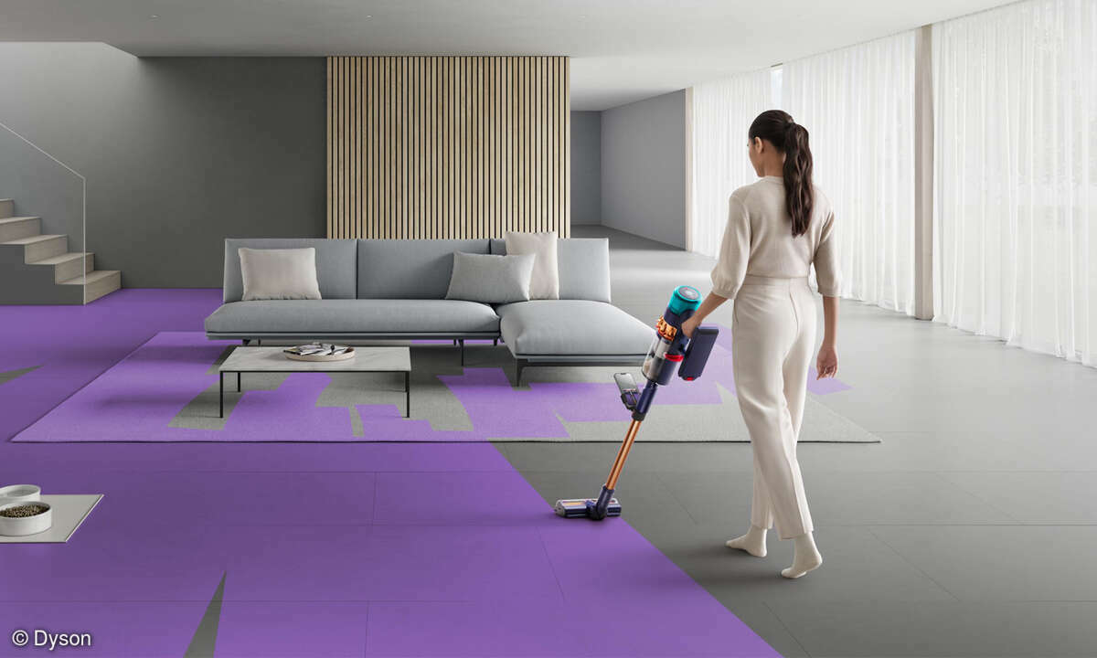 Dyson Gen5detect mit CleanTrace Augemnted Reality App