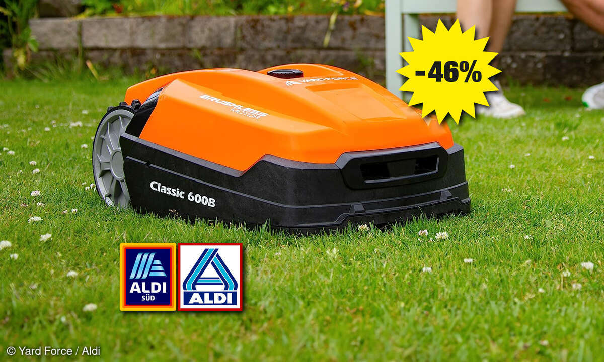 Mähroboter Yard Force Classic 600B Aldi Angebot