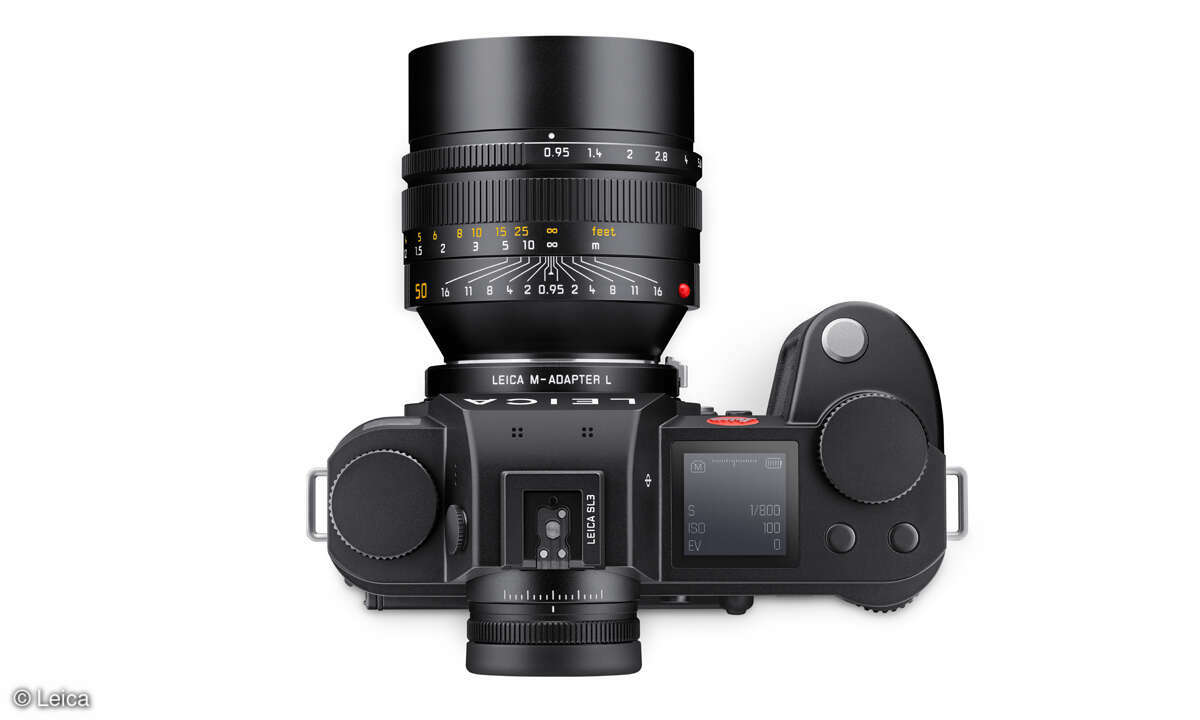 Leica SL3 im Test: Aufsicht