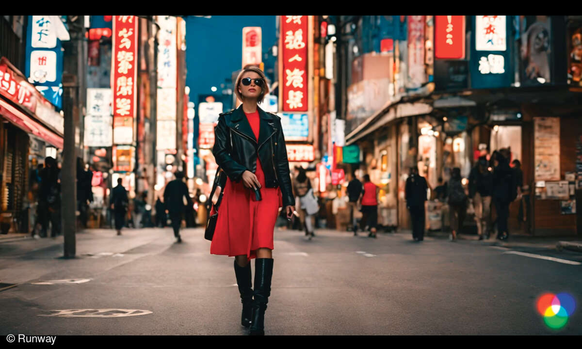 Realitätsnahe KI-Filme: Beispiel Bild Runway Gen-2
