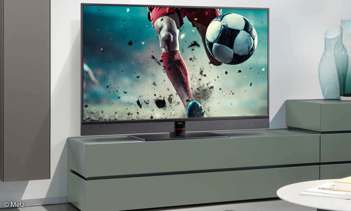 43-Zoll LED-TV limitiertes Sondermodell Metz Cubus pro