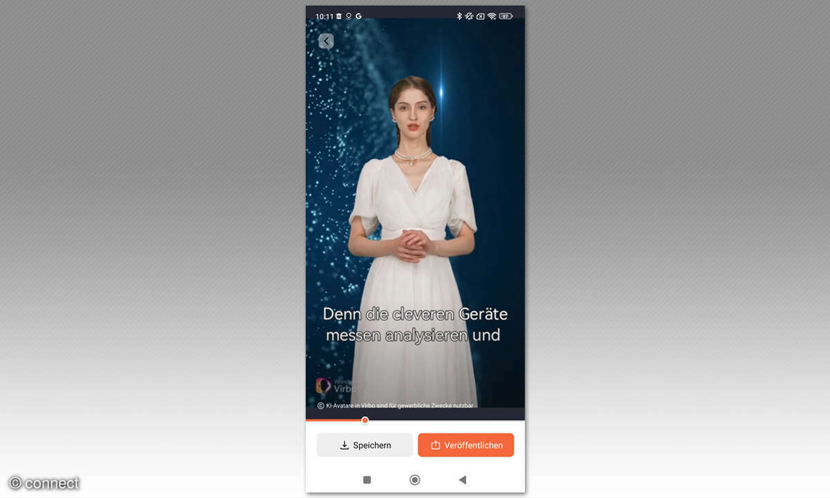 KI für jedes Handy: Screenshot Vibro
