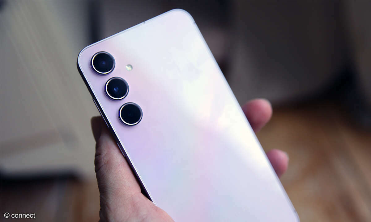 Samsung Galaxy A55 Test Rückseite