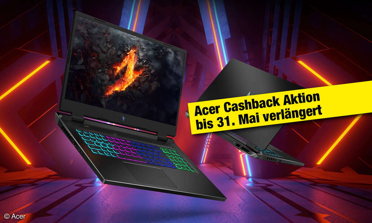 Acer Gaming-Notebook Cashback-Aktion verlängert