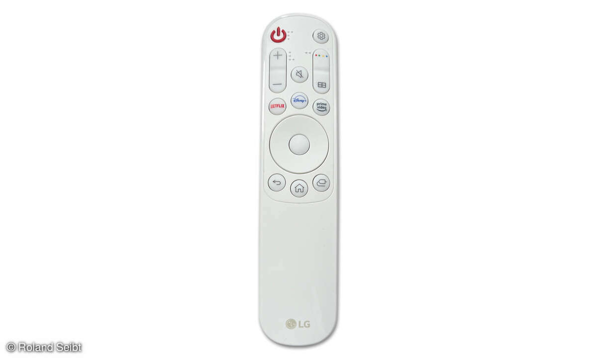 LG Cinebeam Q (HU710PB) im Test: Fernbedienung