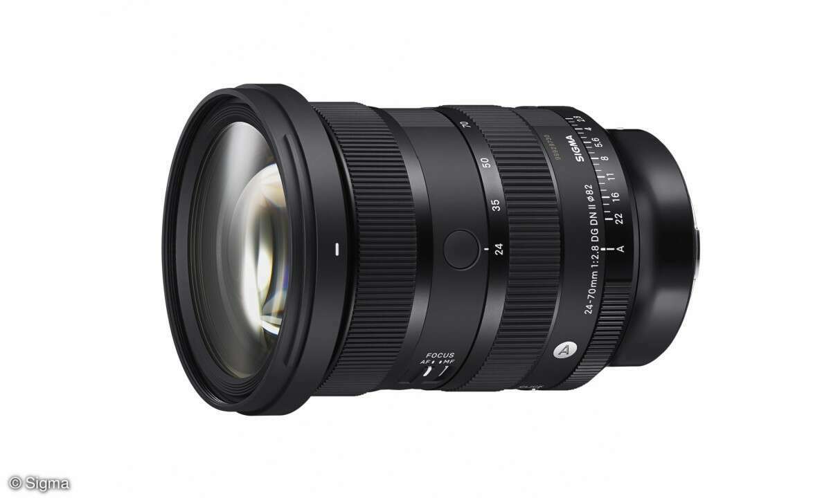 Das Sigma 2,8/24-70 mm DG DN II Art ist an mehreren Stellen optimiert worden.