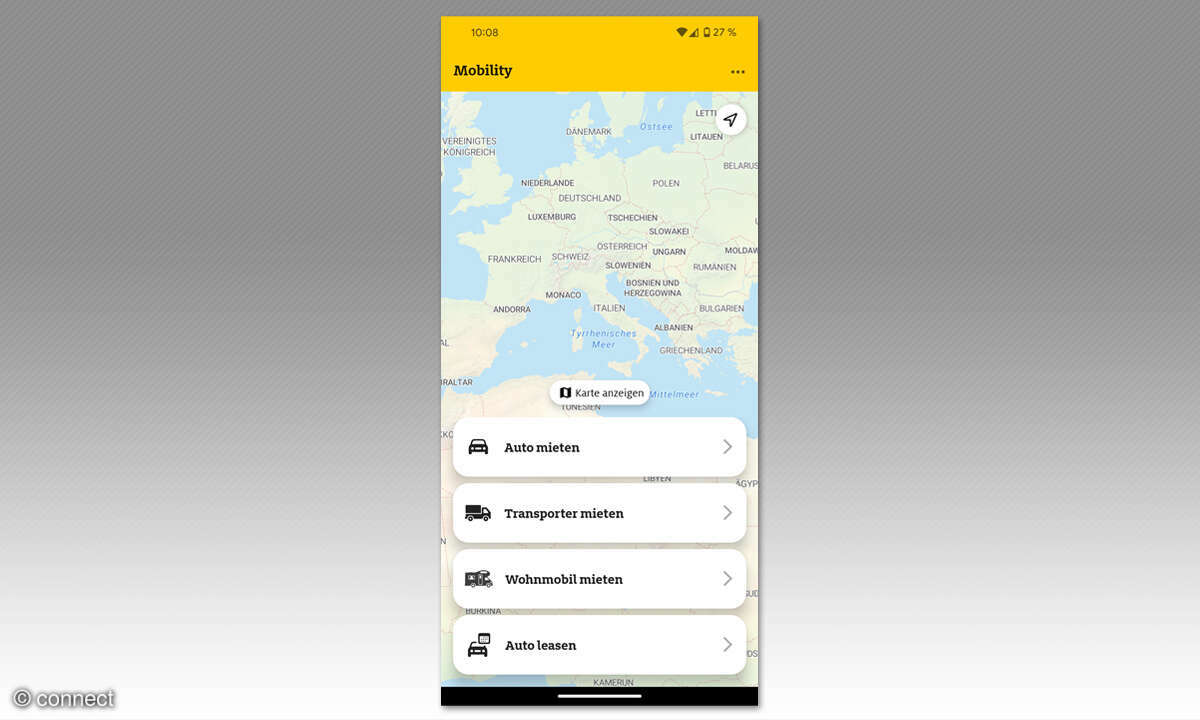 ADAC Mobility App Screenshot