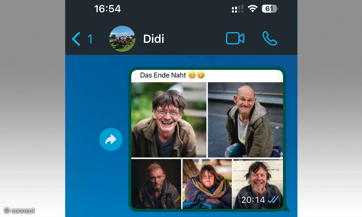 Fake-News erkennen und bekämpfen: Beispielbild Screenshot