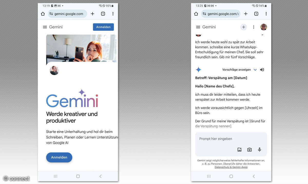 WhatsApp KI & Tipps: Screenshots Gemini
