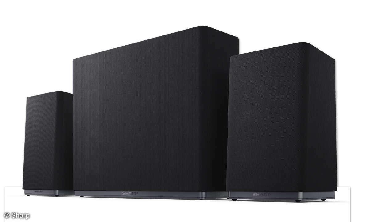 Sharp Aquos Wireless Sourround-System im Test