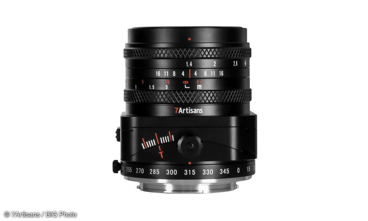 7Artisans 1,4/50 mm Tilt Shift