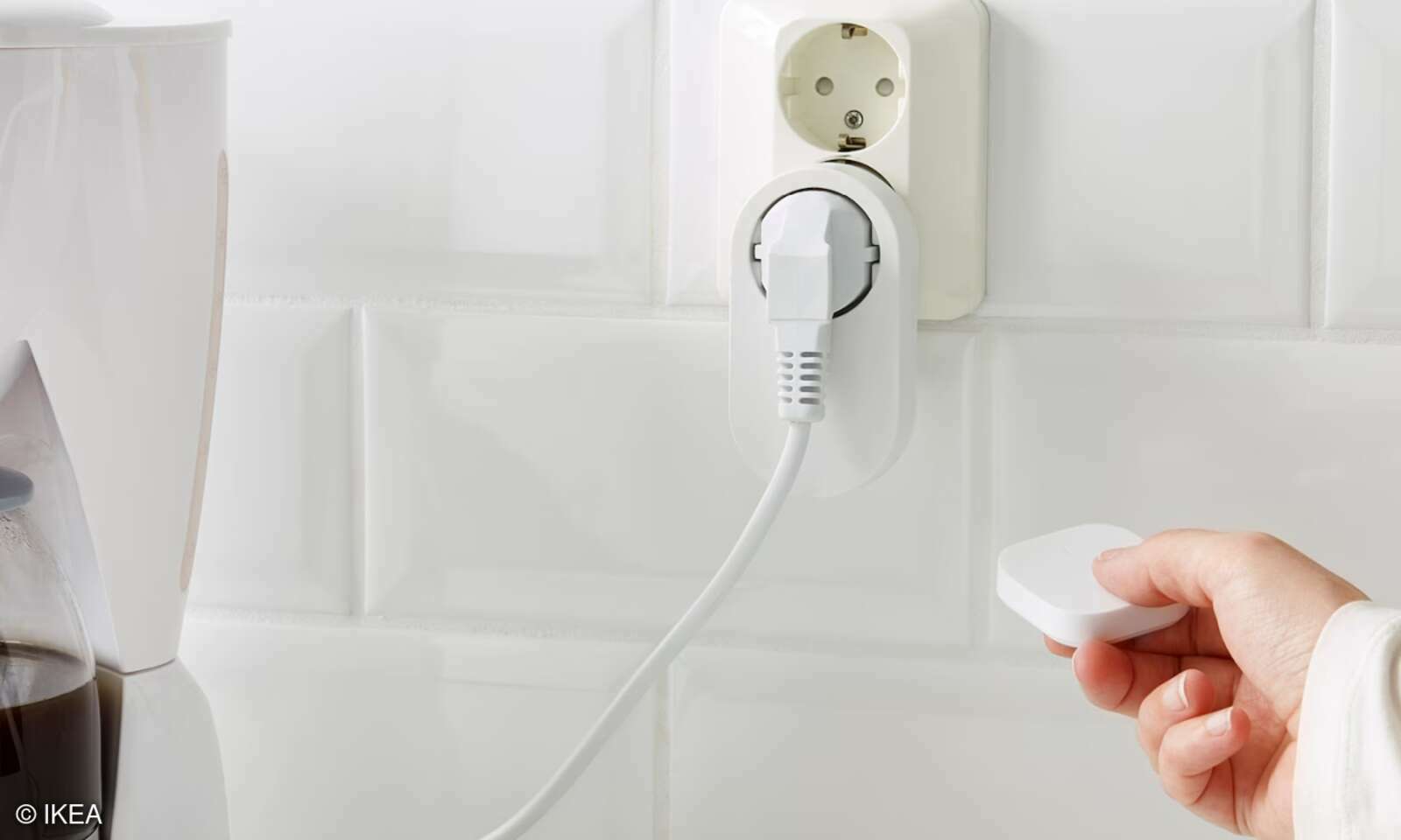 IKEA TRÅDFRI Smarte Steckdose im Angebot connect