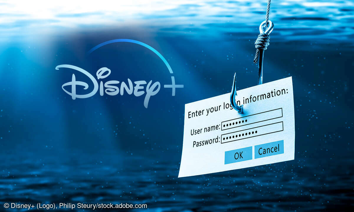 Disney+ Phishing E-Mails Betrug Kreditkartendaten