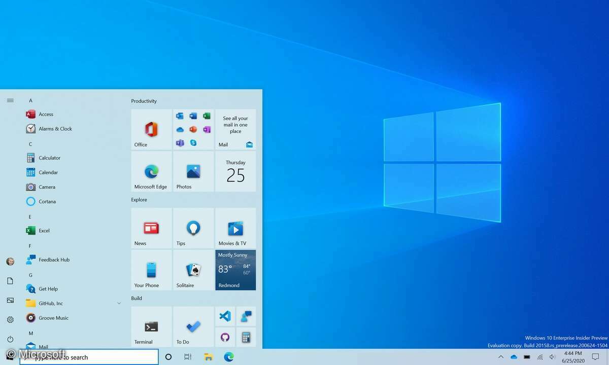 Für Windows 10 werden doch noch neue Features entwickelt.
