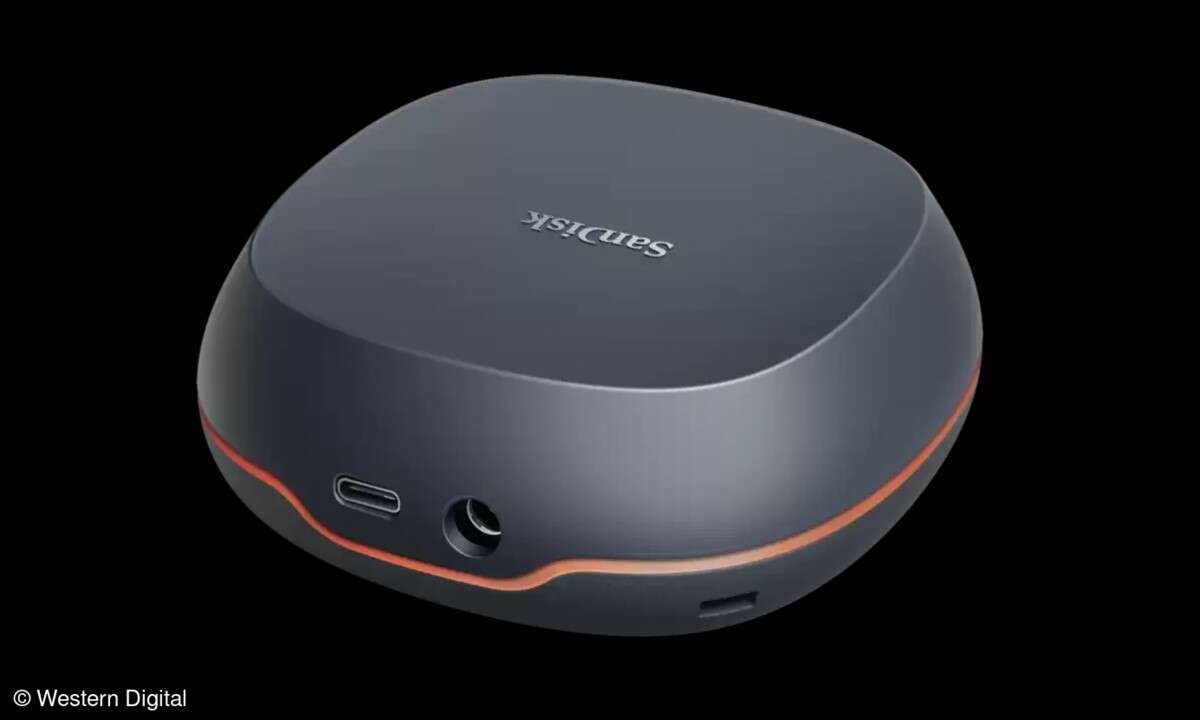 Die SanDisk Desk Drive von Western Digital.