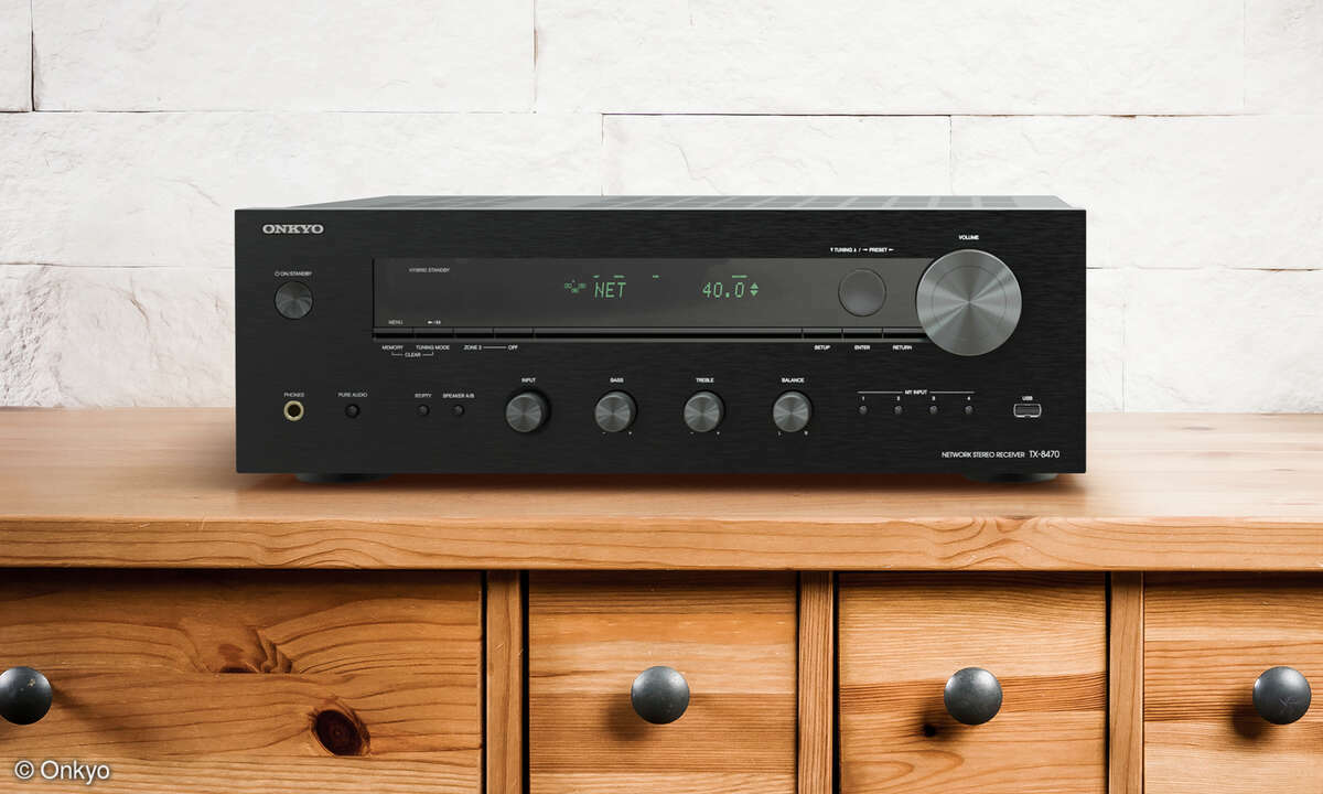 Onkyo TX-8470 Stereo HiFi Netzwerk-Receiver Verstärker