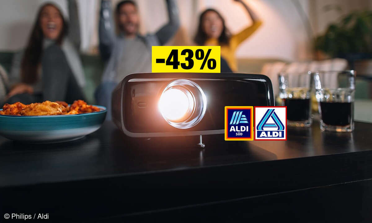 Aldi Angebot Philips NeoPix 730 Full-HD Mini-Beamer 43 Prozent Rabatt