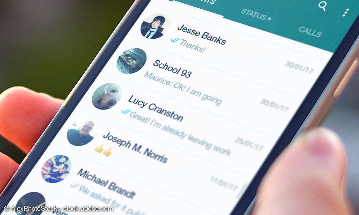 WhatsApp Status Kontakte Ranking