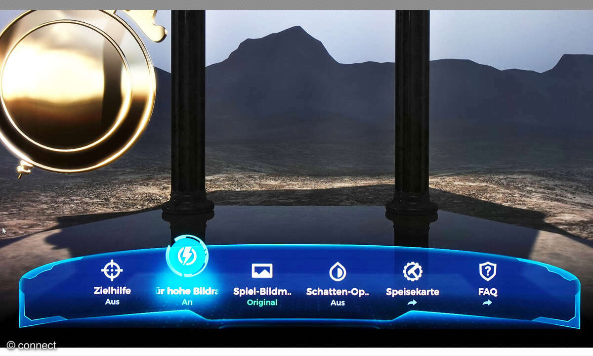TCL 75C855 im Test: Screenshot Gaming-Einstellungen