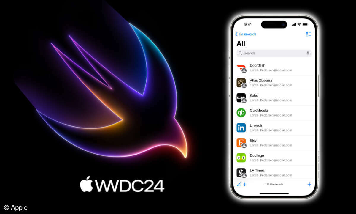 iOS 18 Passwort-App