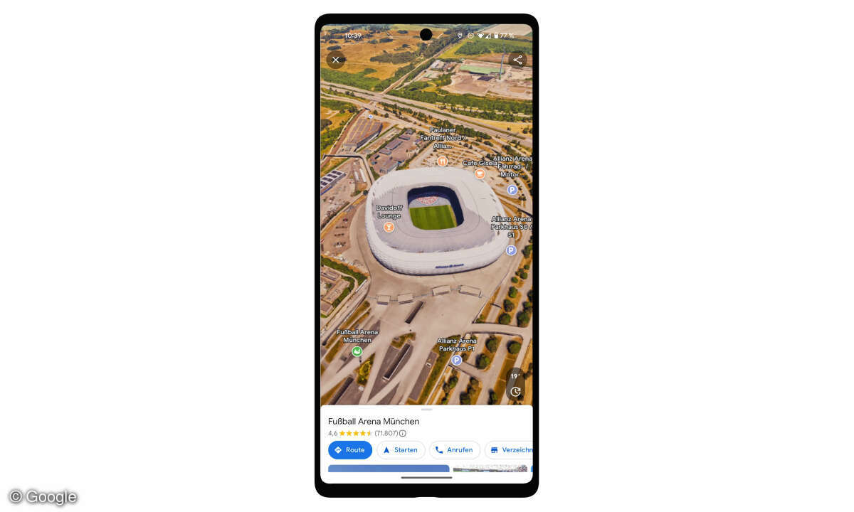 Immersive View Google Maps