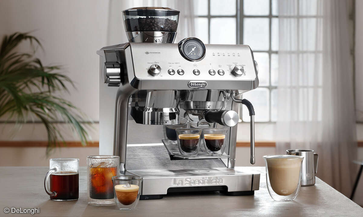 DeLonghi La Specialista Opera Siebträger Espresso Barista