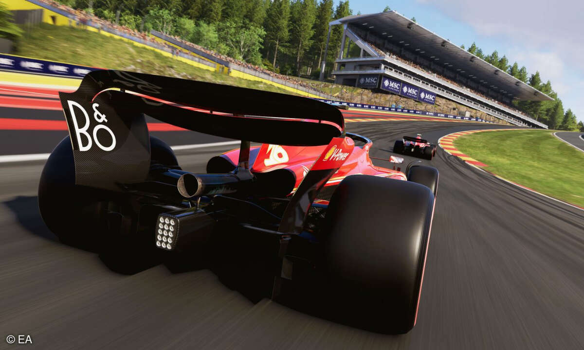 Das Fahrmodell in F1 24 spaltet die Spielerschaft.