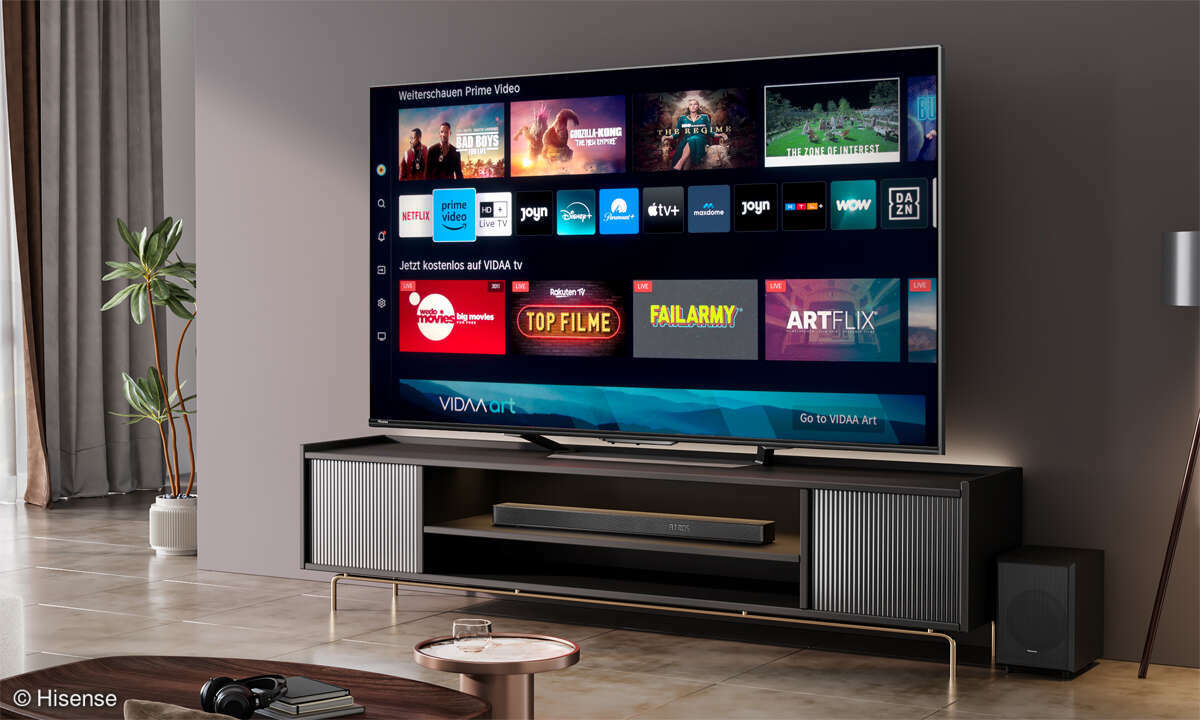 Hisense 65U7NQ im Test: TV-Schnäppchen