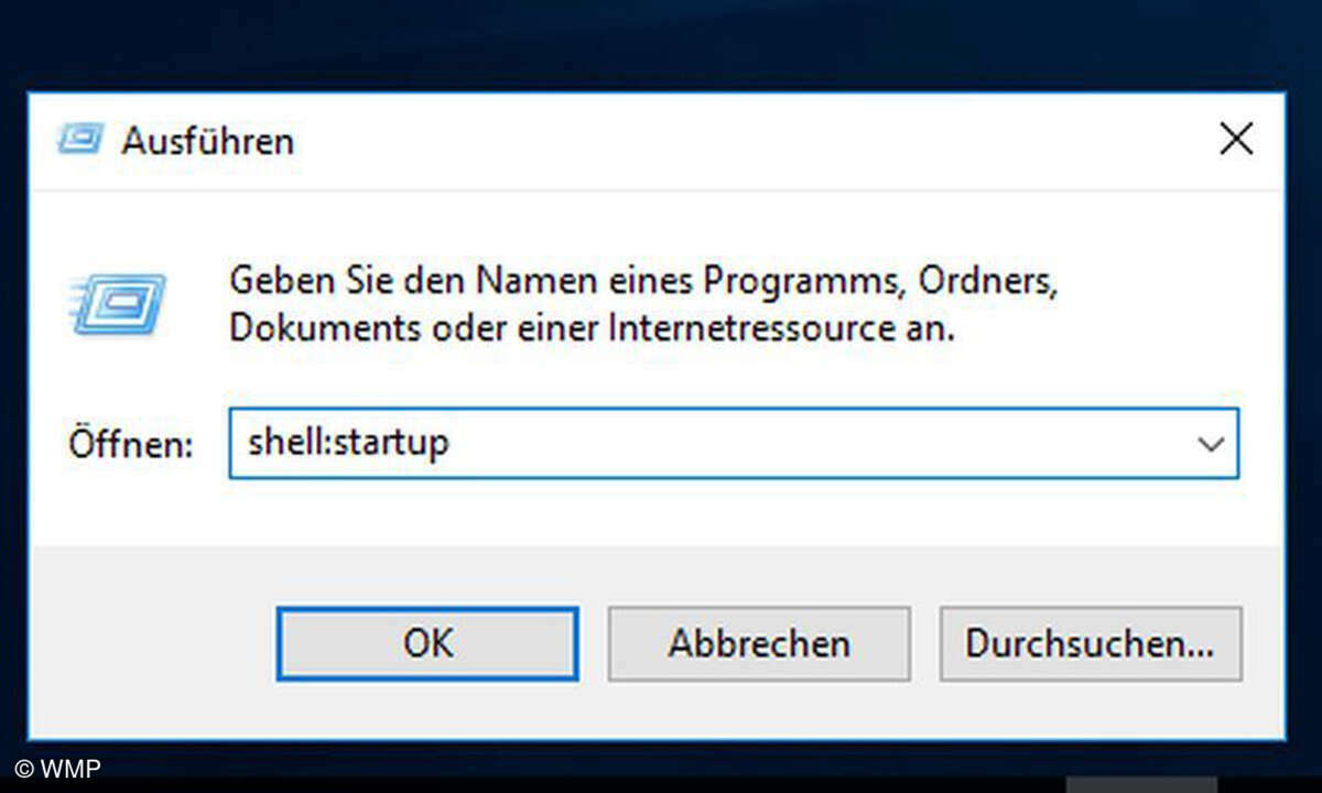 Windows 10 - shell:startup