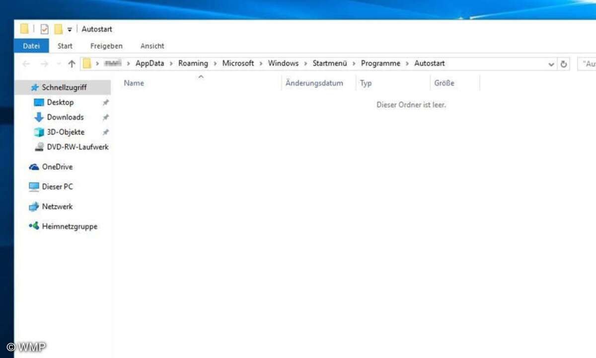 Windows 10: Autostart