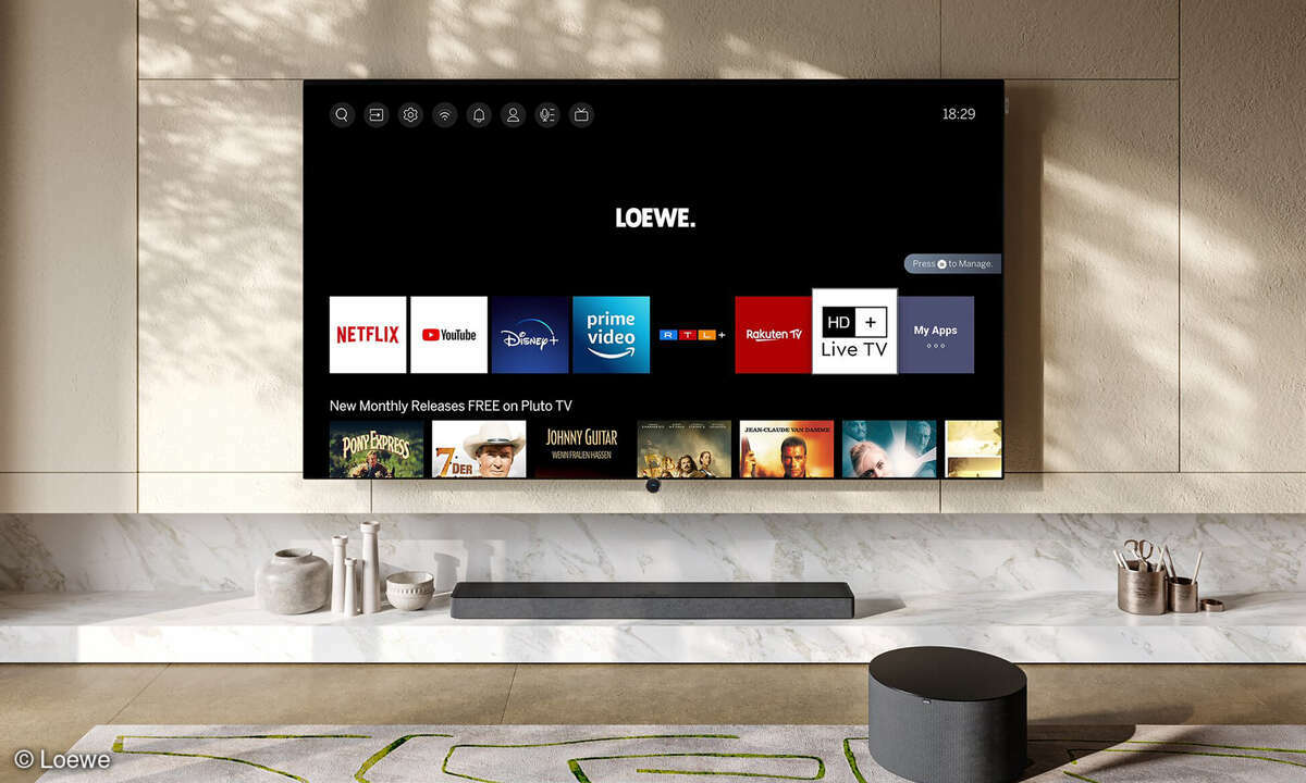 Loewe Inspire dr+ 4K UHD OLED-TV-Serie