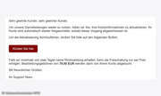 Dubiose Mails