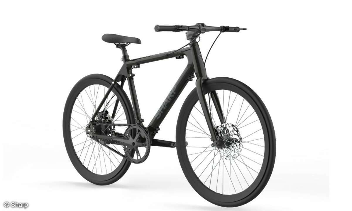 Hybrid E-Bike von Sharp: BK-RS08-EB