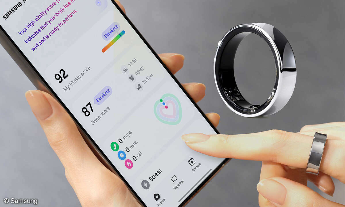 Samsunbg Galaxy Ring Samsung Health App