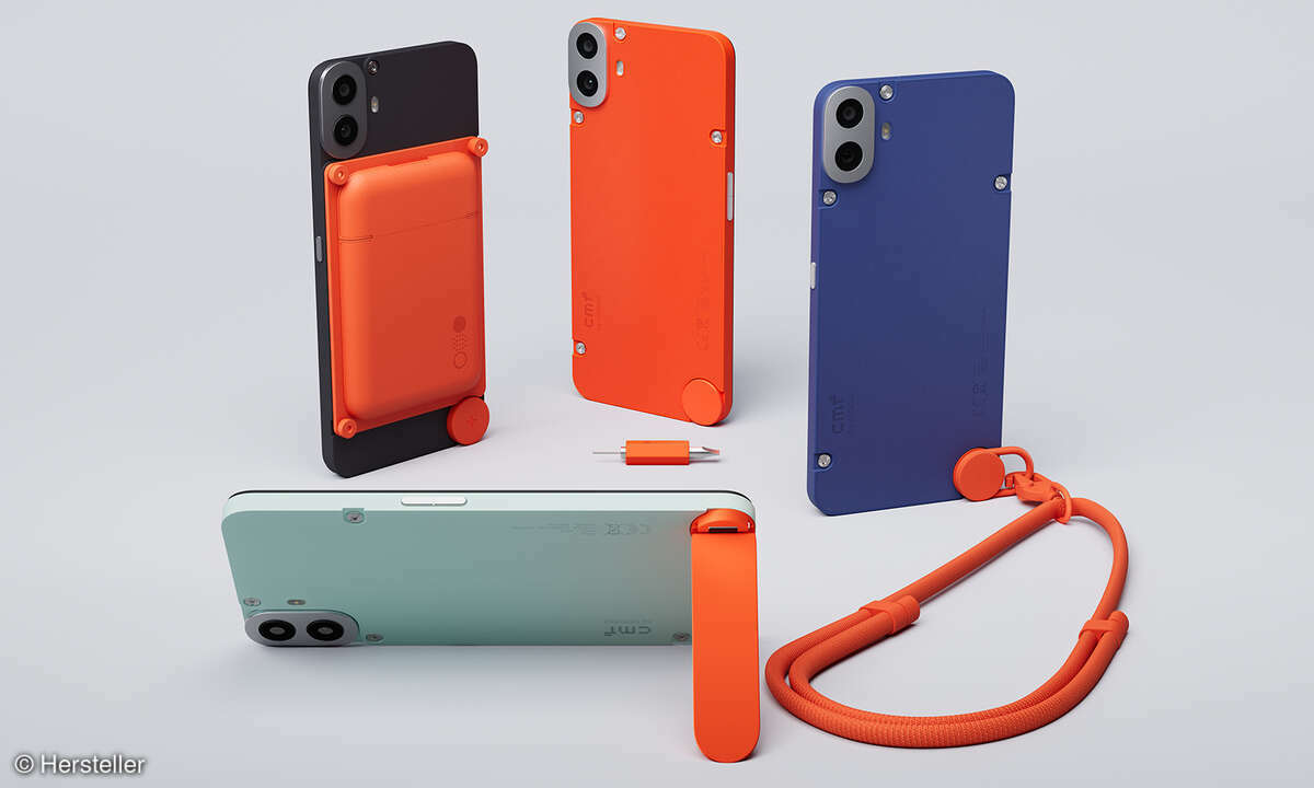 CMF Phone 1 mit Zubehör