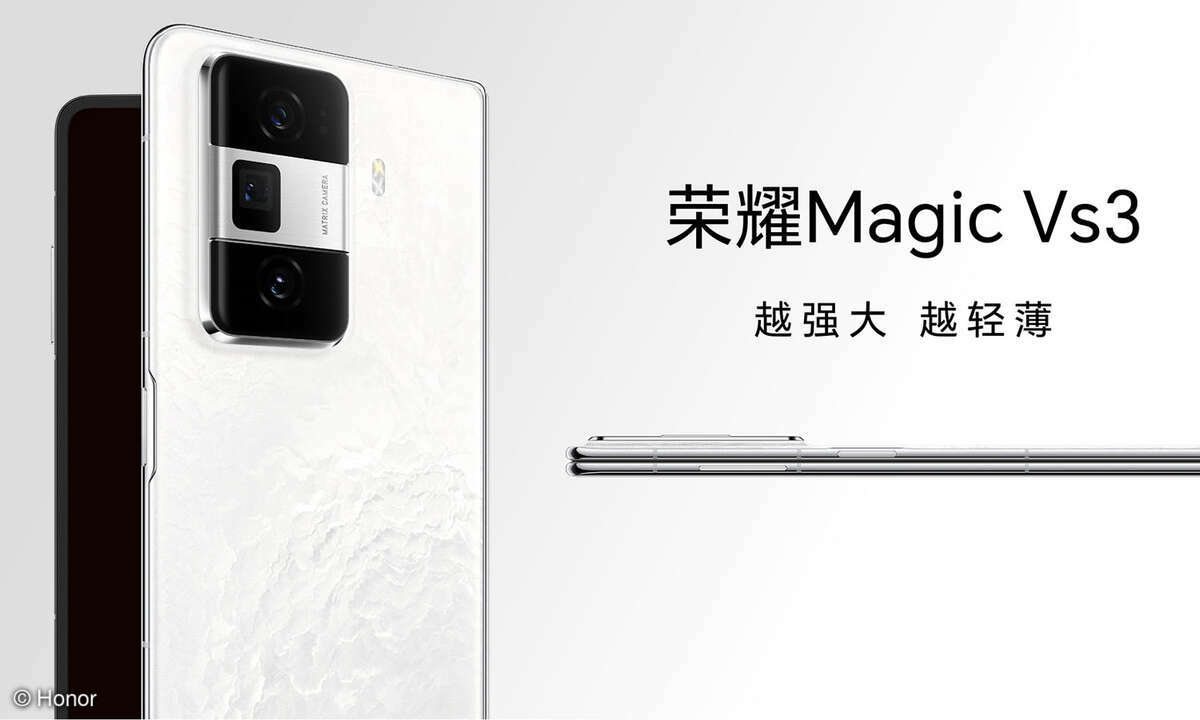Das Honor Magic Vs3 ist die etwas abgespecktere und günstigere Form des V3.