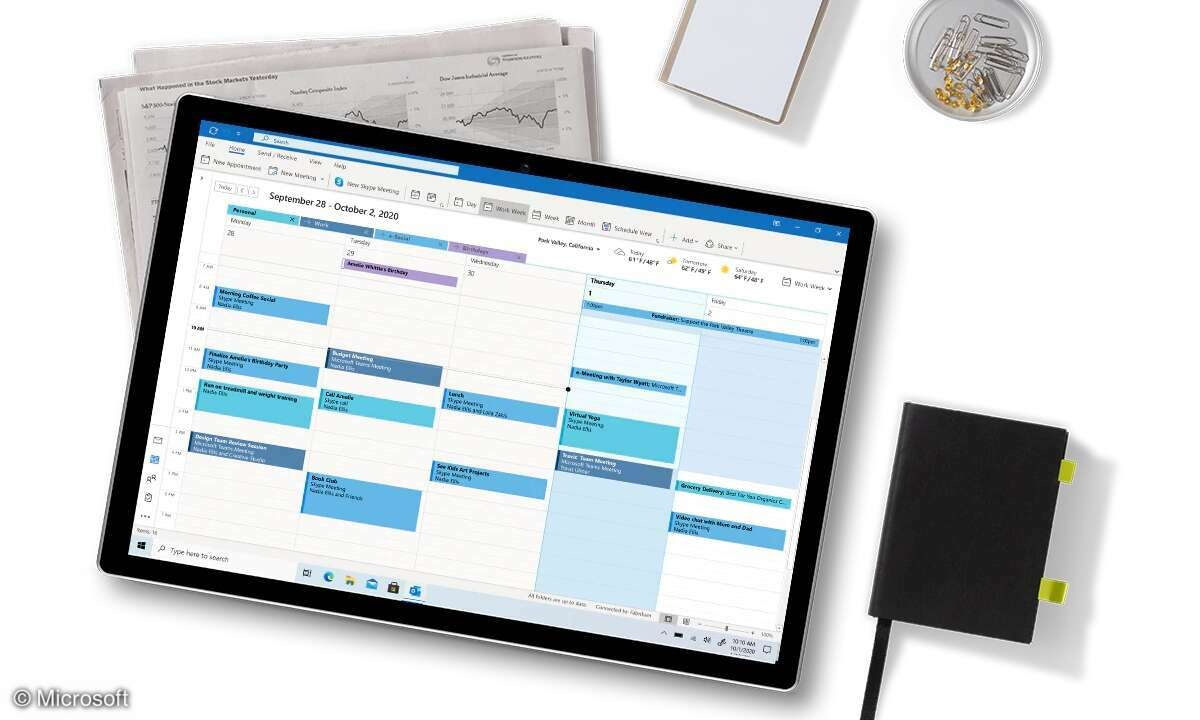 Mit Microsoft 365 bekommen Sie alle wichtigen Office-Apps inkl. Cloud-Speicher!
