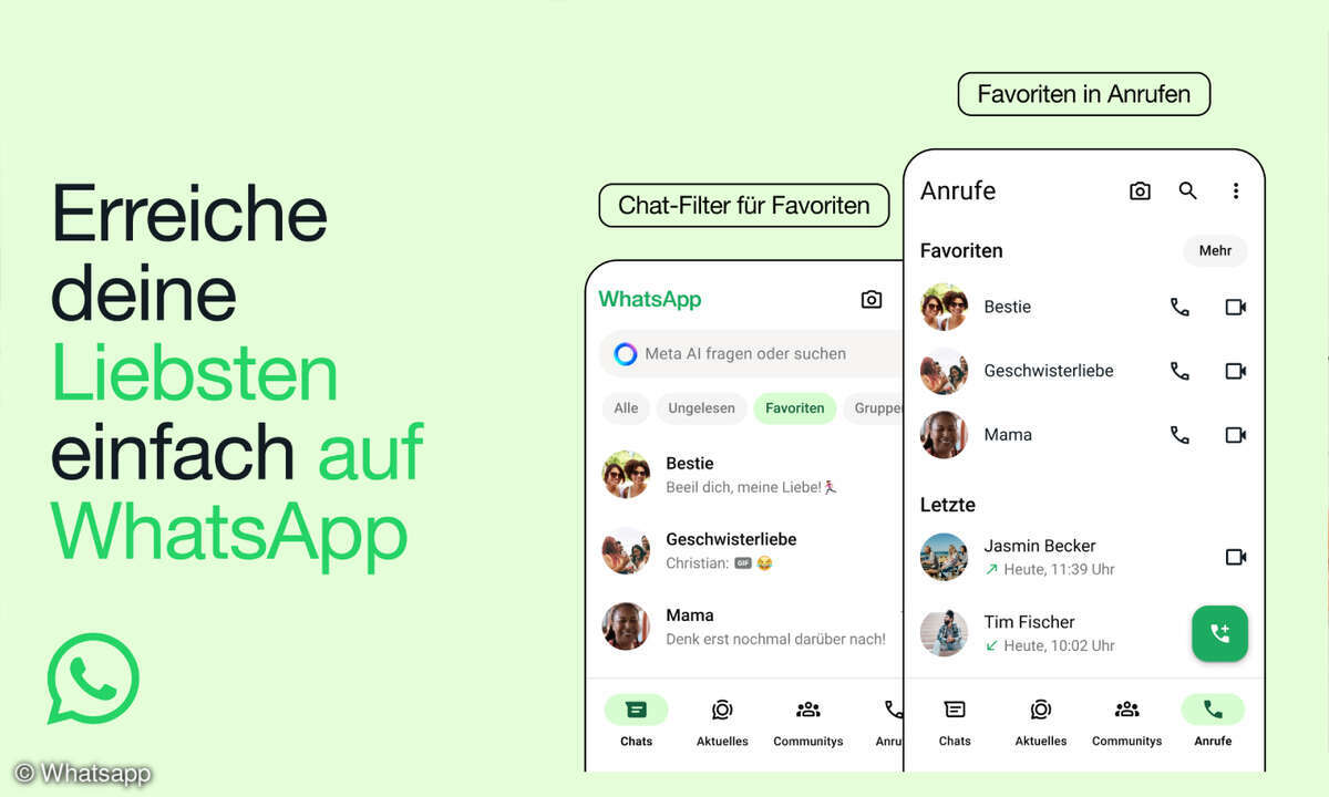 Whatsapp Lieblingskontakte