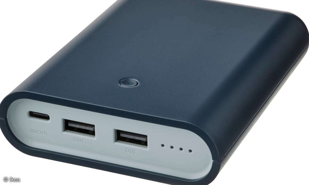 IKEA ruft zwei Powerbank-Modelle zurück.