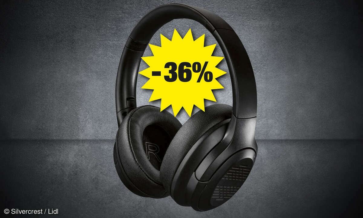 SilverCrest Rhythm Blast ANC On-Ear Kopfhörer mit 36 % Rabatt