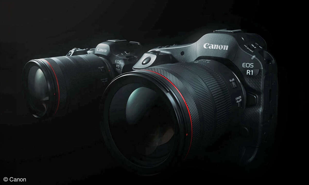 Canon EOS R1 und EOS R5 Mk II Spiegellose Systemkameras