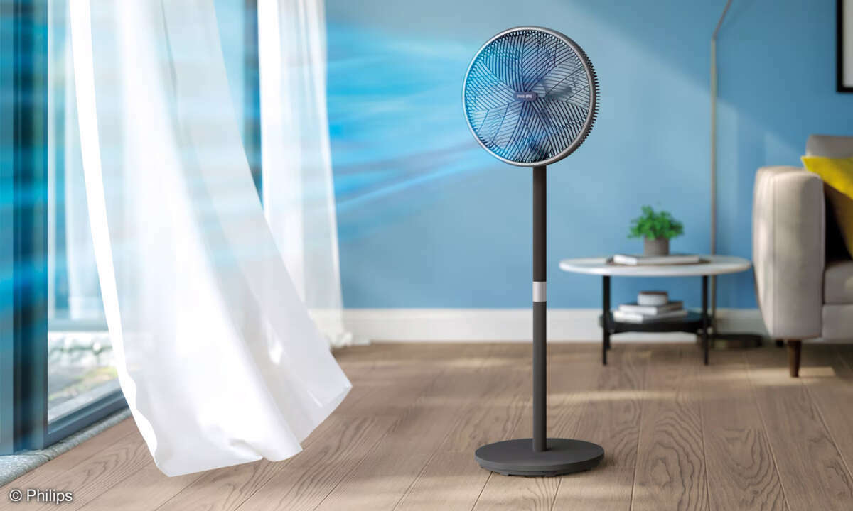 Philips Standventilator CX3550-01 schwarz 3000 Series