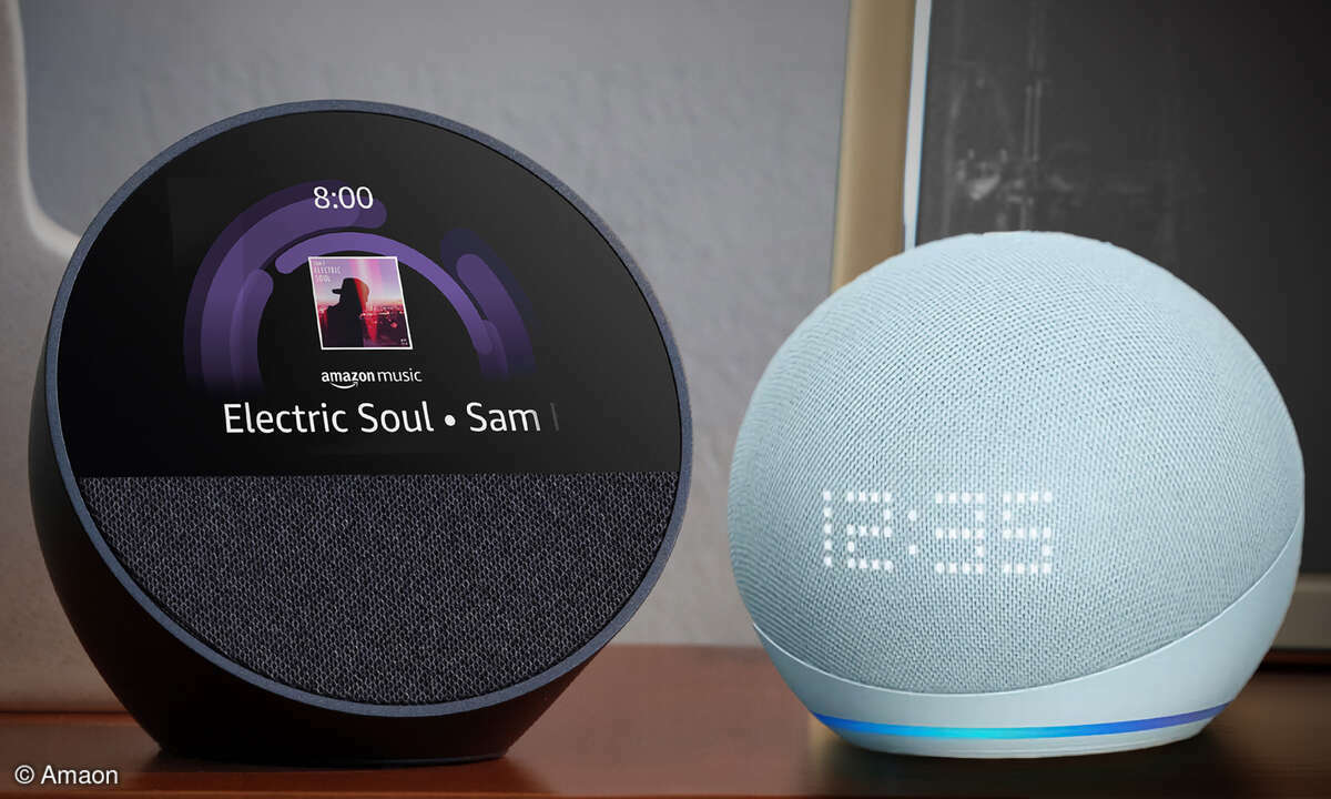 Amazon Echo Spot vs Echo Dot mit Uhr